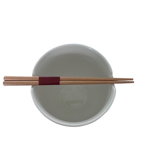 MARUCHAN Smiley Face Ramen Noodle Bowl with Chopsticks - Picture 3 of 7